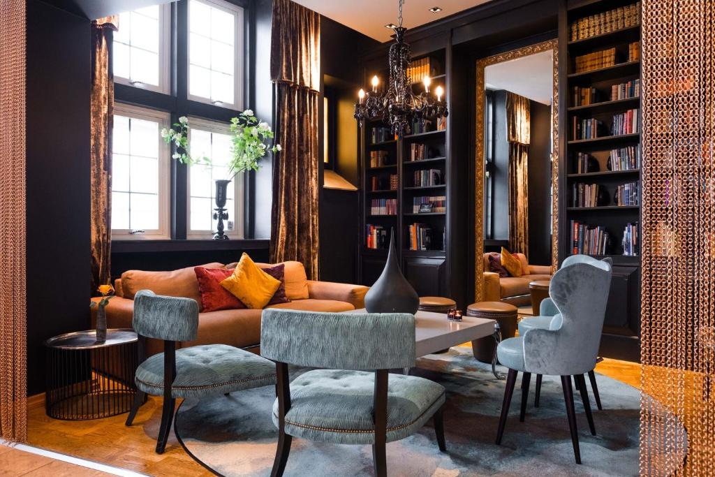 Posezení v ubytování Home Hotel Havnekontoret