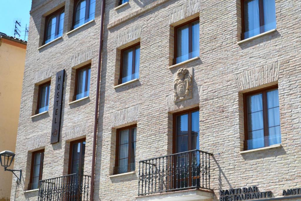 Edificio en el que se encuentra el albergue