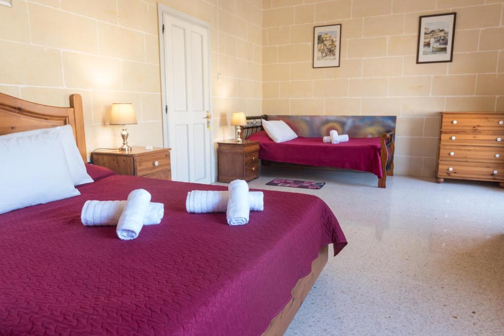Postel nebo postele na pokoji v ubytování Acomodation House Kavarna