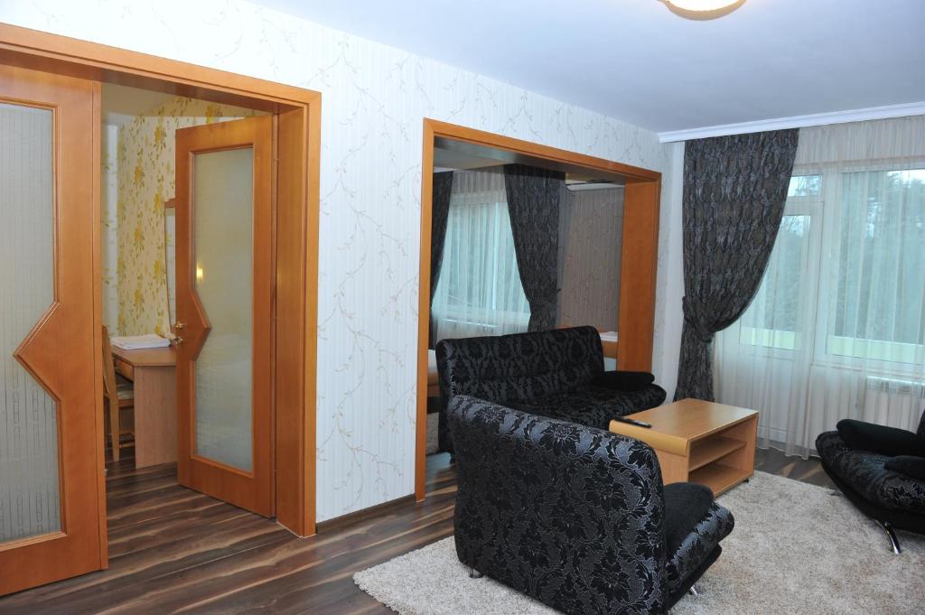 Posezení v ubytování Eros Motel