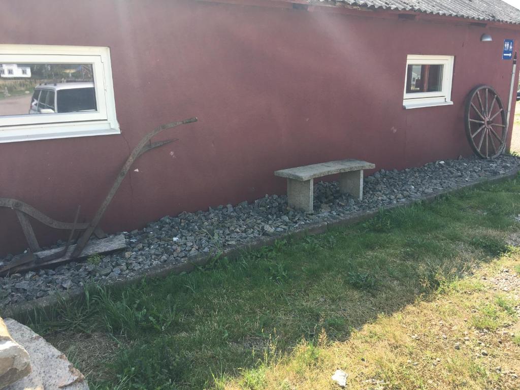 Zahrada ubytování Smeakalles