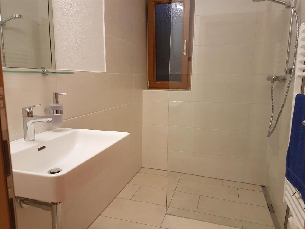 Kúpeľňa v ubytovaní Ferienwohnung Dominik