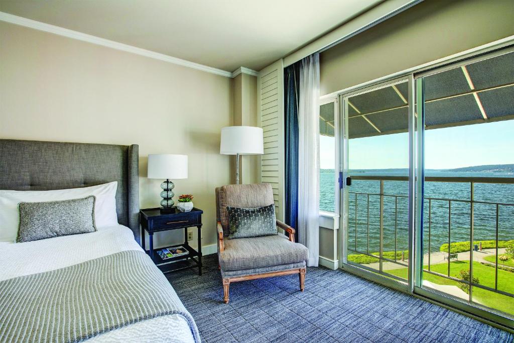 Woodmark Hotel & Still Spa - Standaard King Room Met Uitzicht Op Het Meer