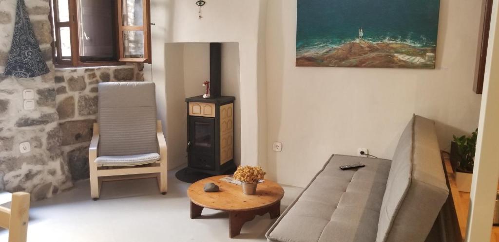 Posezení v ubytování Amaranti House n Art