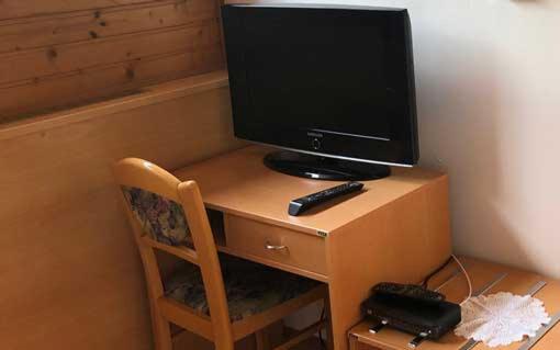 TV a/nebo společenská místnost v ubytování Prenočišča Rečnik