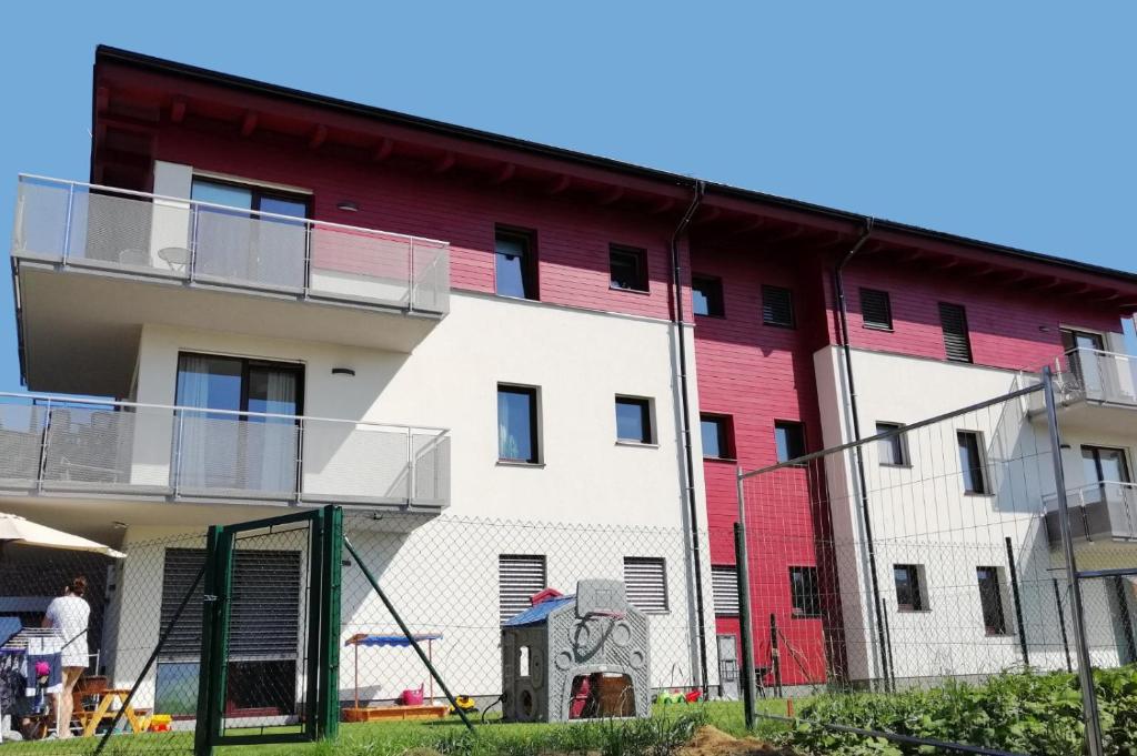Budova, kde se apartmán nachází