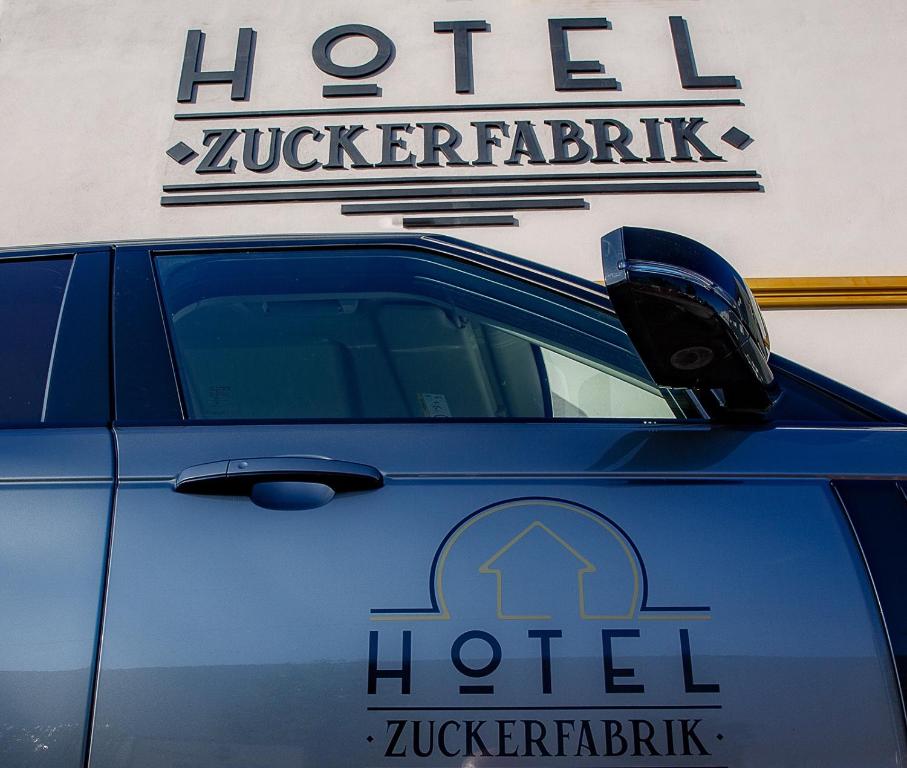 Certifikát, hodnocení, plakát nebo jiný dokument vystavený v ubytování Hotel Zuckerfabrik