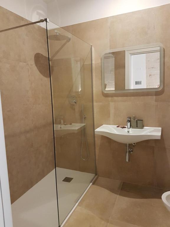 Koupelna v ubytování La Porta Vecchia Home