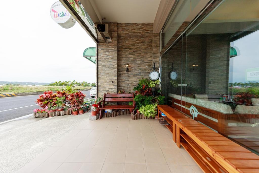 Balkón nebo terasa v ubytování Green Yard B&B
