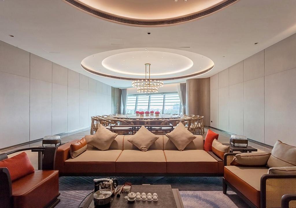 Posezení v ubytování Tianyuan Grand Hotel Xiamen