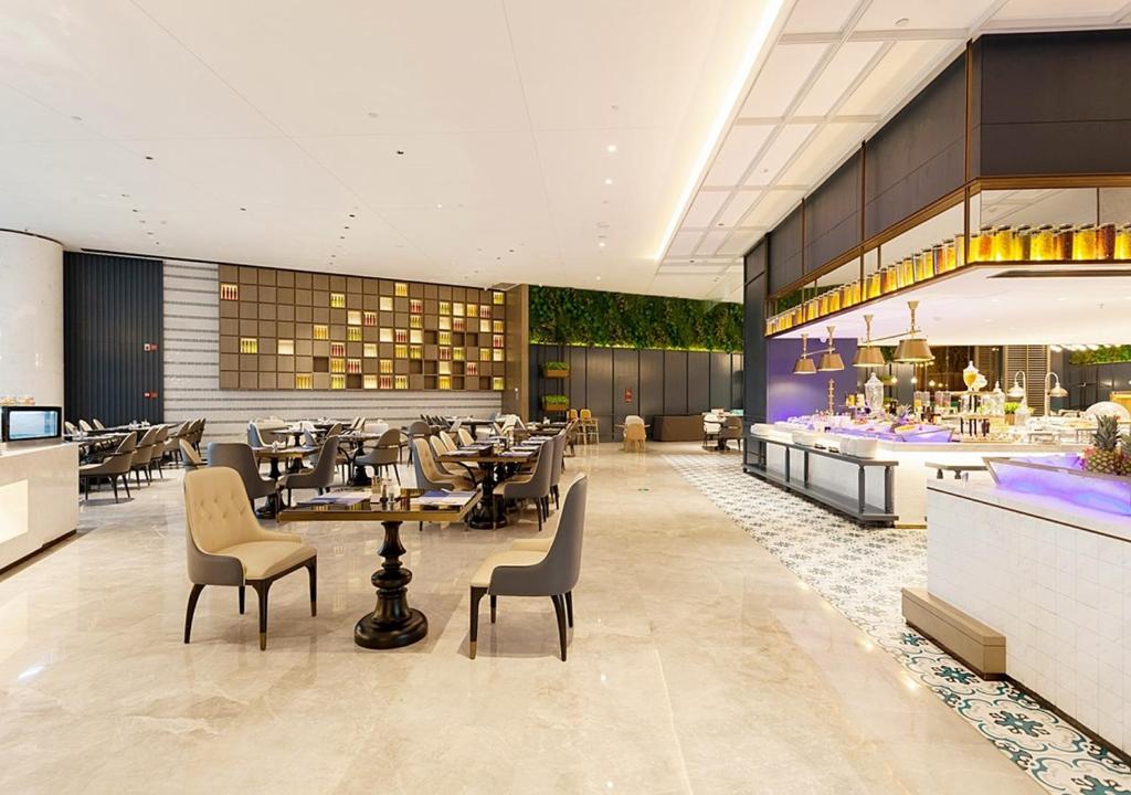 Posezení v ubytování Tianyuan Grand Hotel Xiamen
