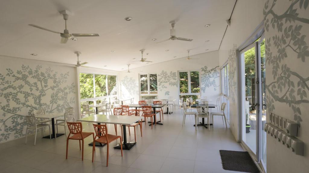 Restaurace v ubytování Treetop Suites