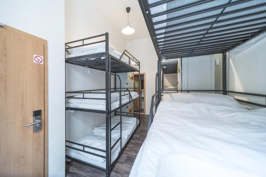 Postel nebo postele na pokoji v ubytování Hostel Orange