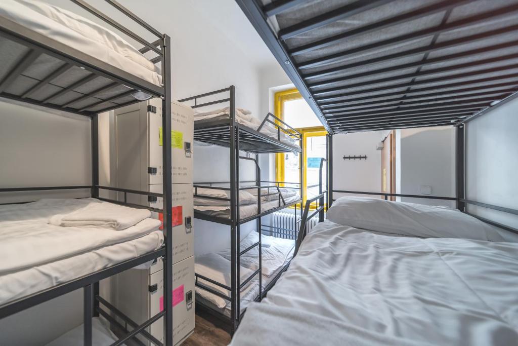 Postel nebo postele na pokoji v ubytování Hostel Orange