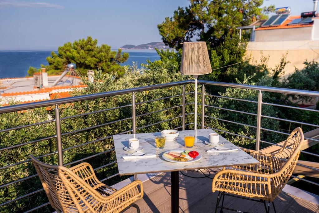 Balkón nebo terasa v ubytování Hotel Potos