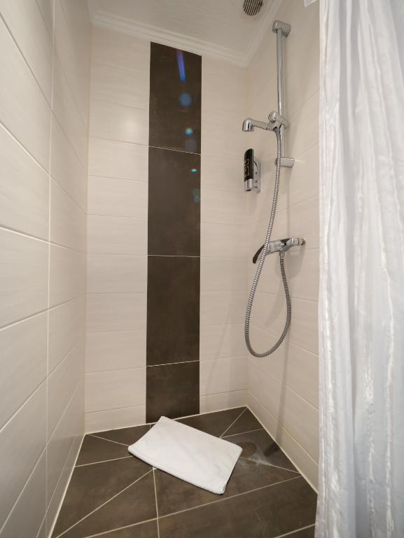 Koupelna v ubytování Hotel Boritzka