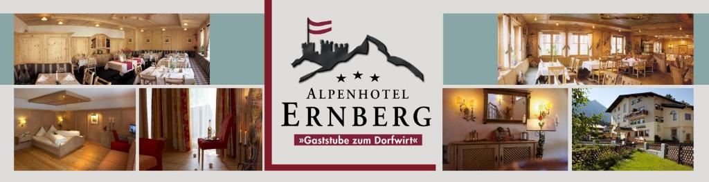 Certifikát, ocenenie alebo iný dokument vystavený v ubytovaní Alpenhotel Ernberg