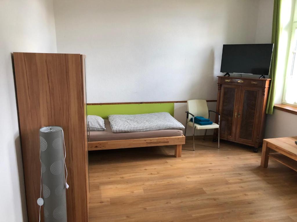 TV a/nebo společenská místnost v ubytování Hof Jüttmann