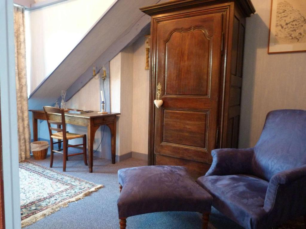 Posezení v ubytování Chambres d'hôtes Logis Du Jerzual