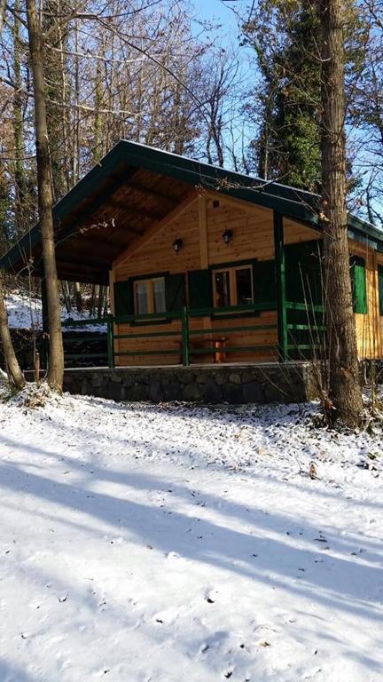 CHALET ETNA MILO during the winter