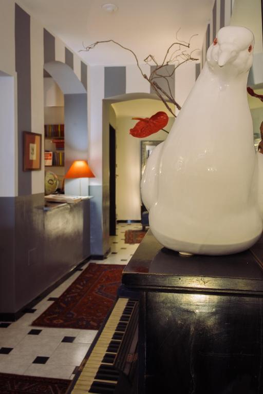 Posezení v ubytování Hotel Colombo Genova