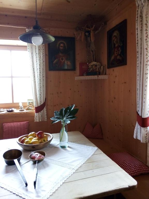 Posezení v ubytování Steierhof