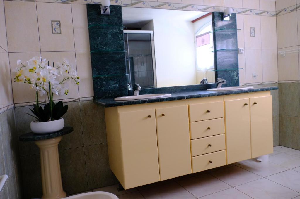 Koupelna v ubytování Habitation Diamant - Apparts & Spas