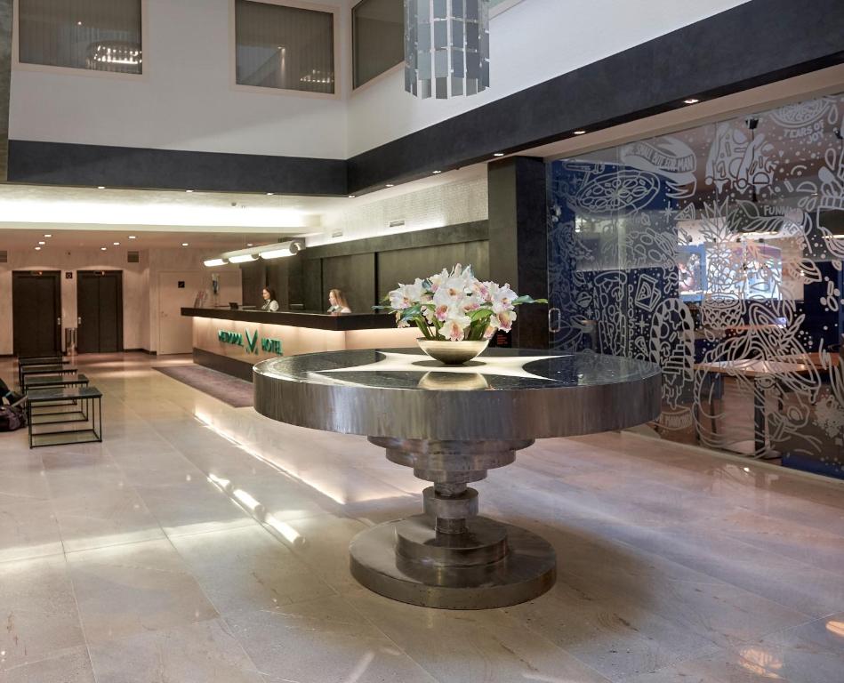 Vstupní hala nebo recepce v ubytování Metropol Hotel