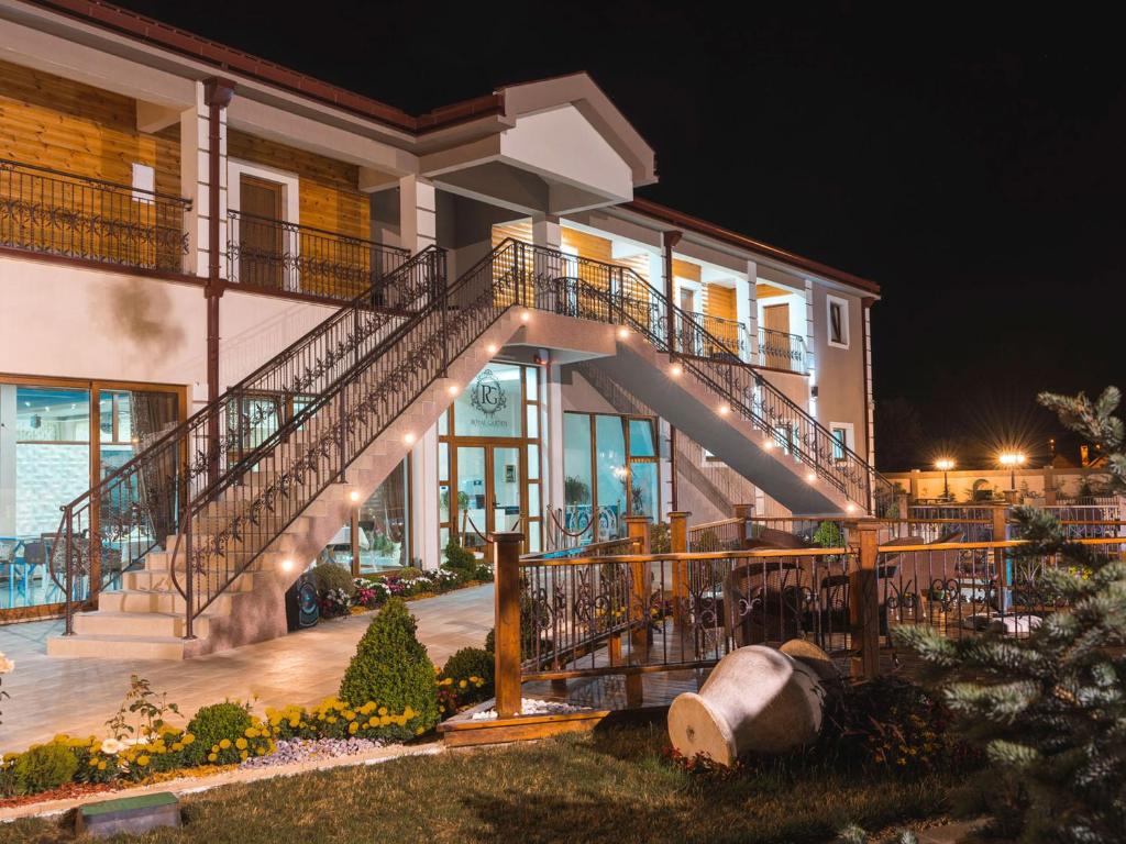 Hotel grounds and garden
