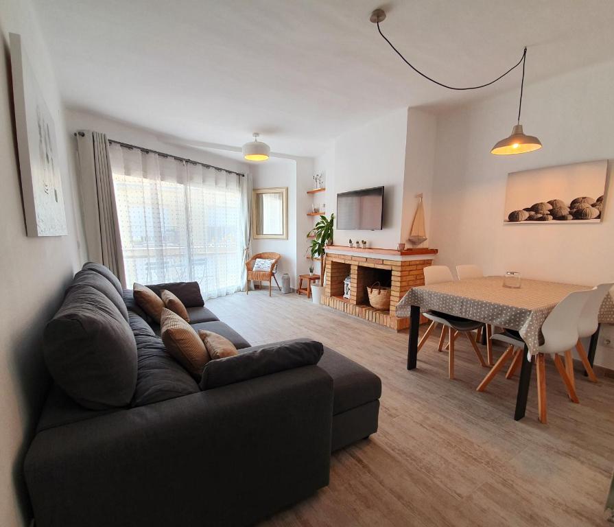 TV a/nebo společenská místnost v ubytování Palamós Apartament Superior Garoina