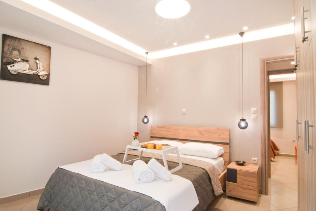 Posteľ alebo postele v izbe v ubytovaní Home pleasure project