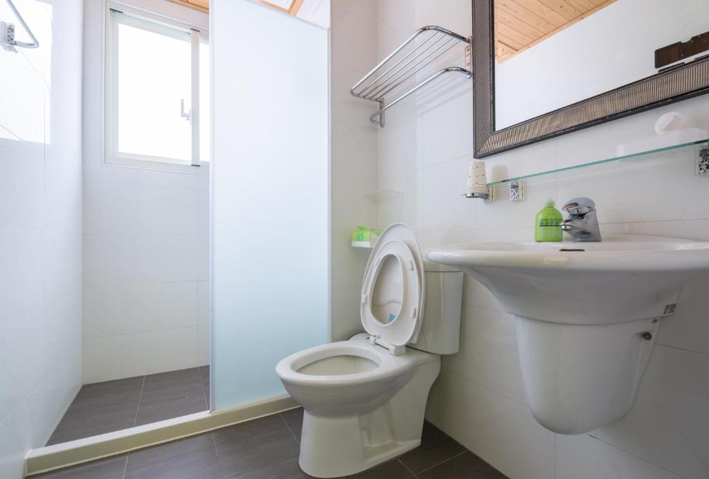 Koupelna v ubytování Amalfi Homestay