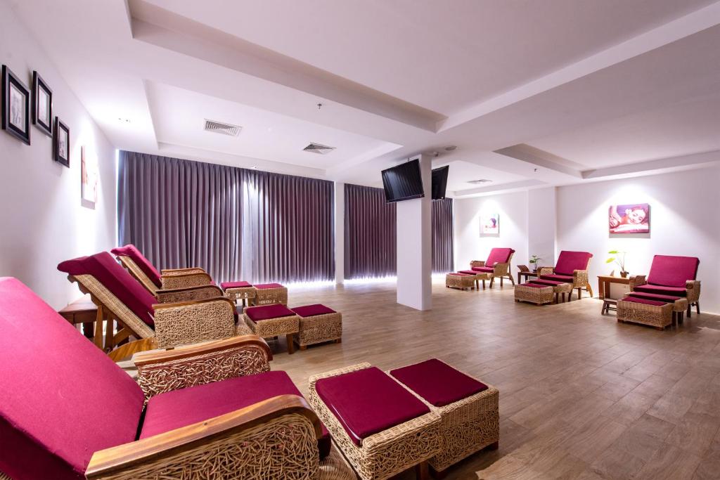 Posezení v ubytování Pacific Hotel & Spa