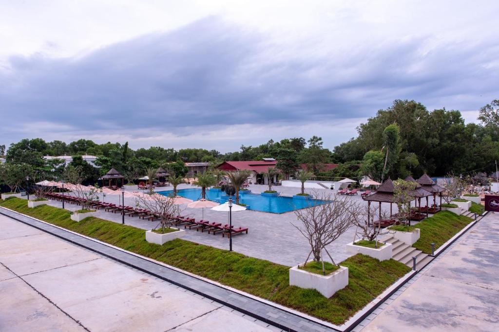 Bazén v ubytování Pacific Hotel & Spa nebo v jeho okolí
