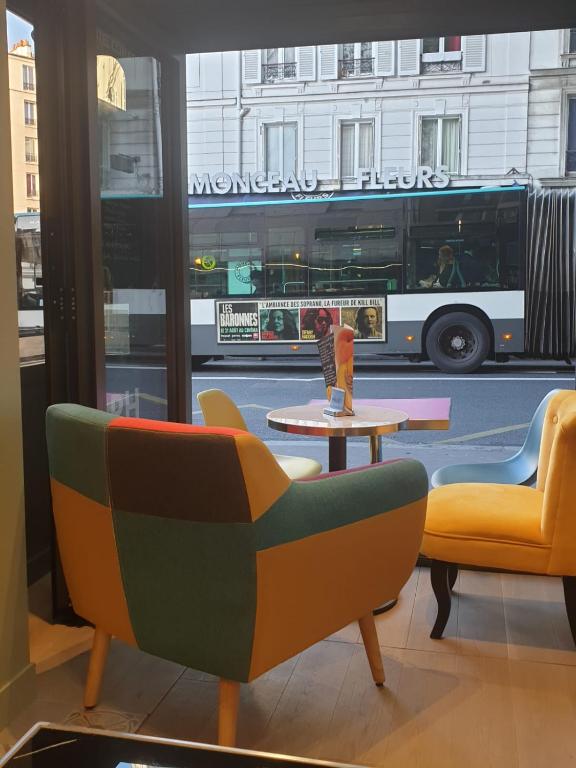 Panam Hotel PARIS GAMBETTA- Place Gambetta-Mairie du 20 emme - Resim 43