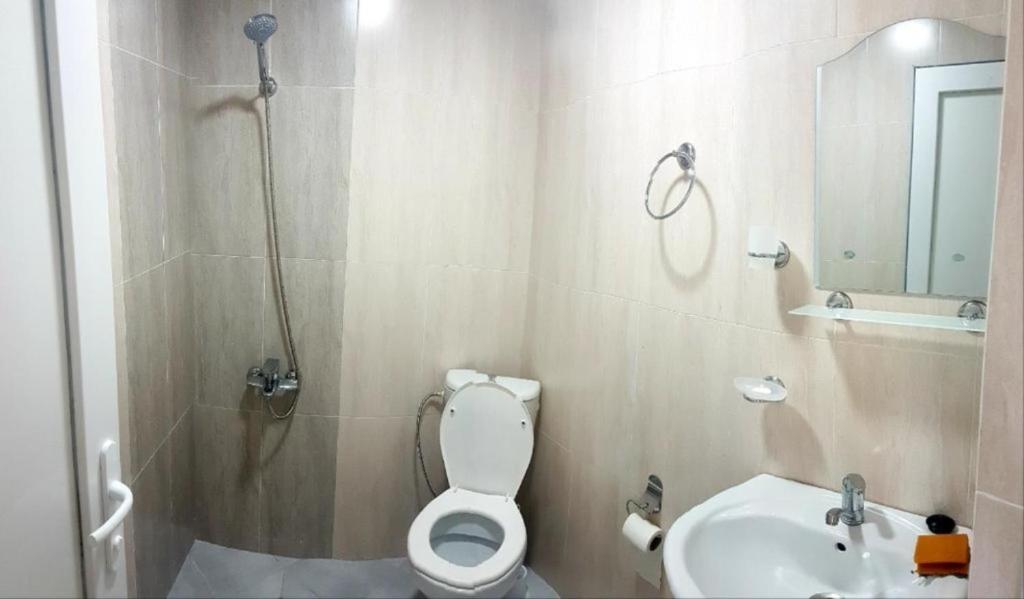 Koupelna v ubytování Guesthouse Maria