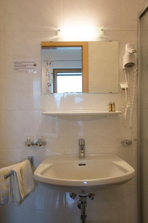 Koupelna v ubytování Gasthof-Pension Kleinhenner