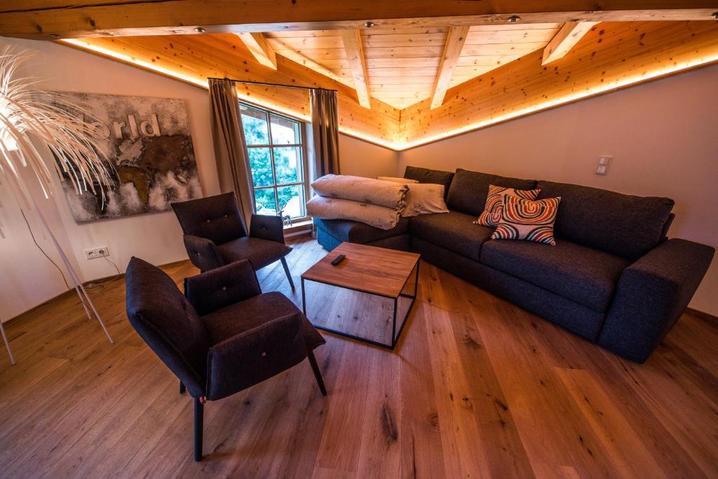 Posezení v ubytování Leni´s Appartements