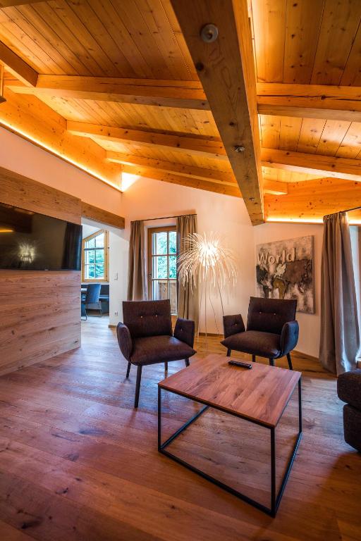 Posezení v ubytování Leni´s Appartements