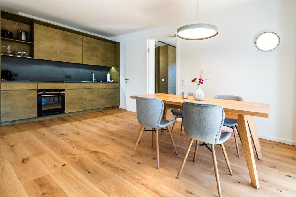 Kuchyňa alebo kuchynka v ubytovaní Kuglerhof Appartements
