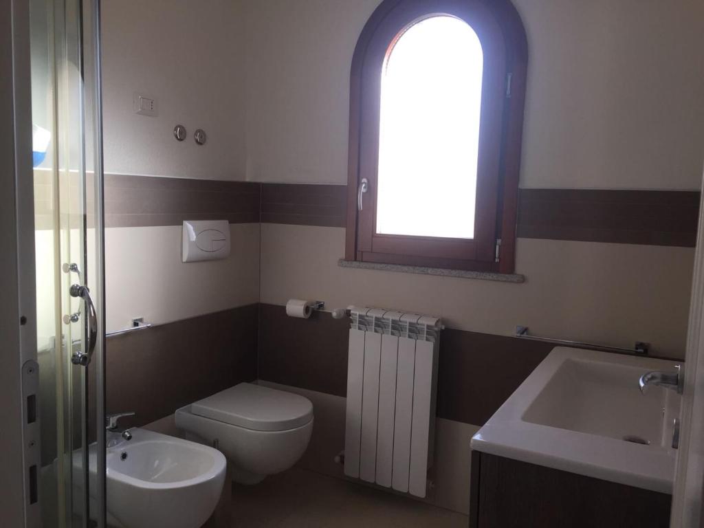 Łazienka w obiekcie villetta con terrazza