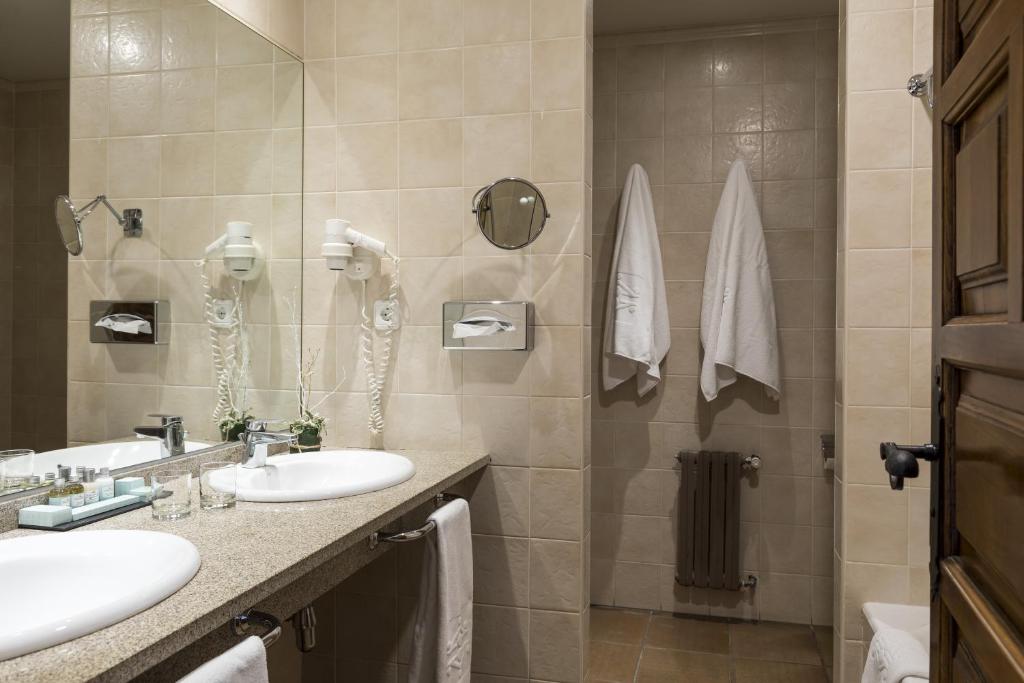 Un baño de Parador de Cambados