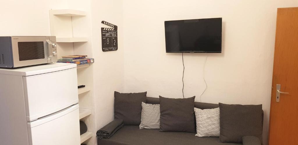 Kuchyň nebo kuchyňský kout v ubytování Art Apartment - Harz