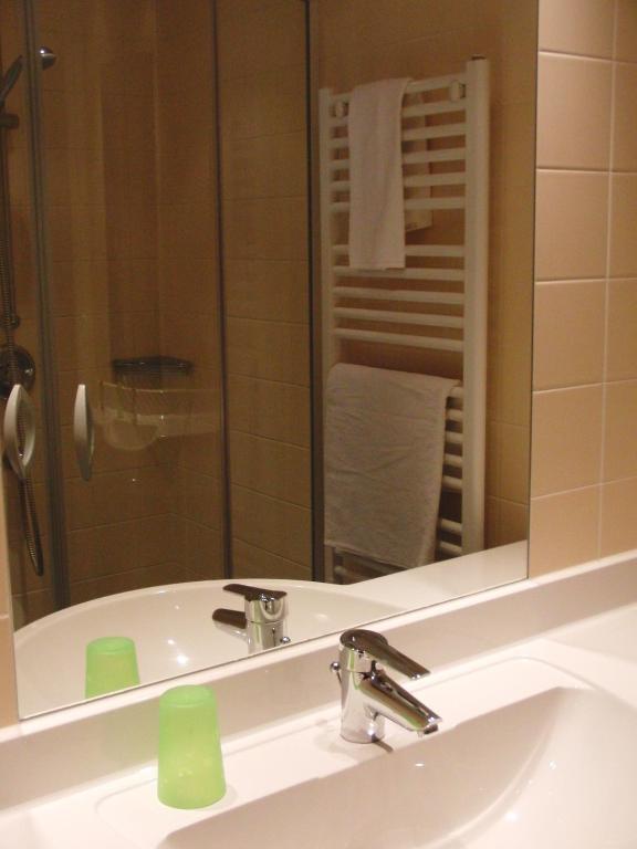 Koupelna v ubytování Hotel Angerer
