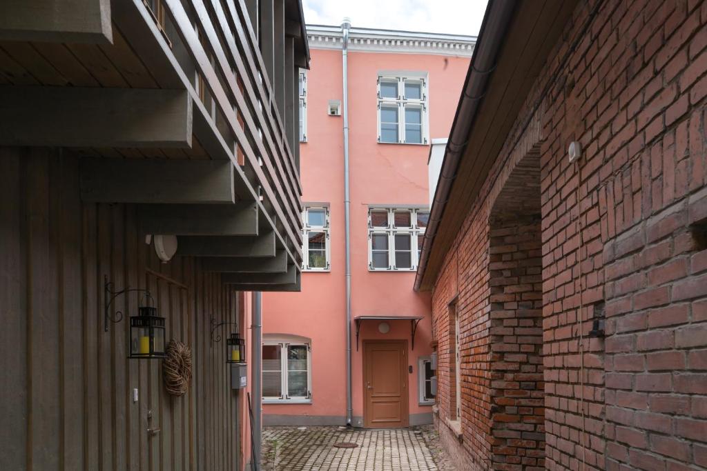 Budova, kde se apartmán nachází