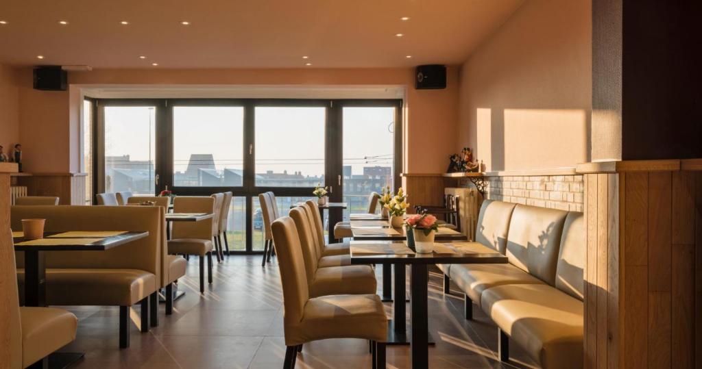 Posezení v ubytování Hotel De Zeebries Budget