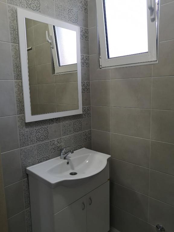 Koupelna v ubytování Spasic Apartments Sutomore