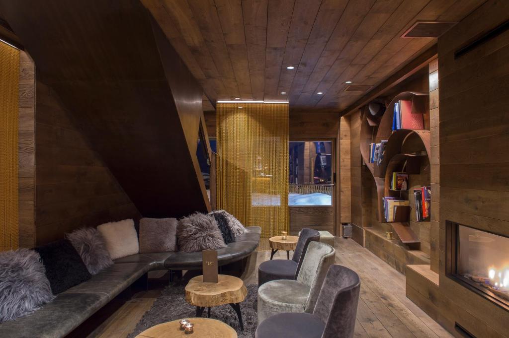 Posezení v ubytování Grau Roig Andorra Boutique Hotel & Spa
