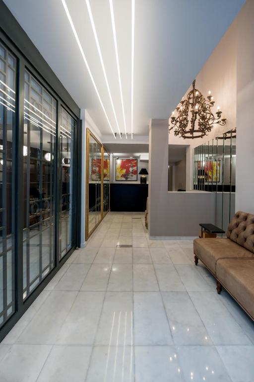 Posezení v ubytování Fos DownTown Suites