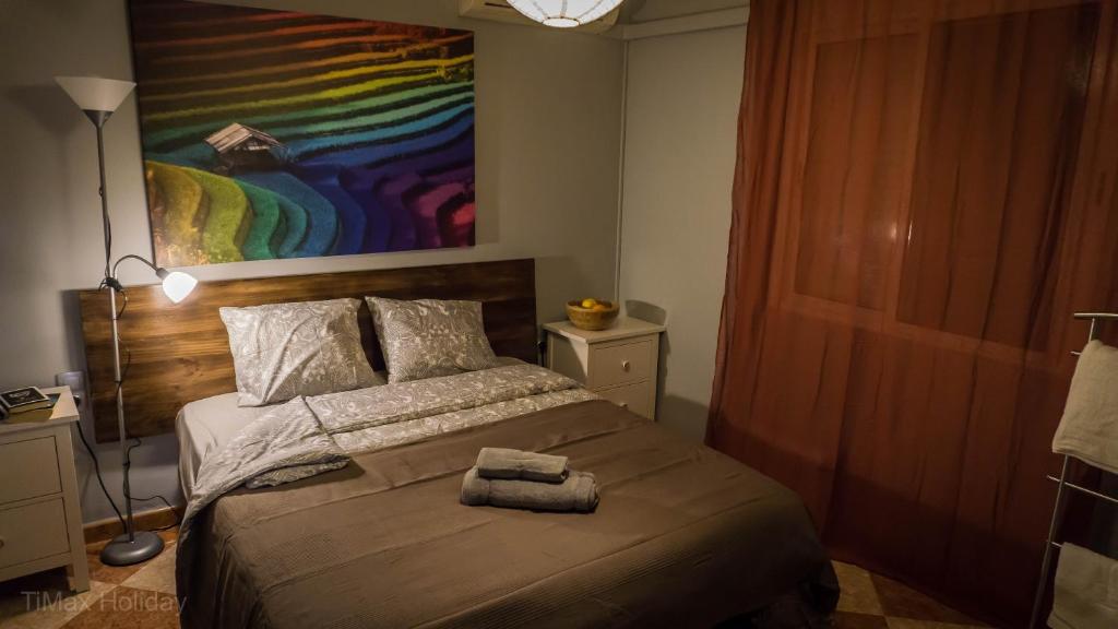 Łóżko lub łóżka w pokoju w obiekcie Timax Home Costa del Sol